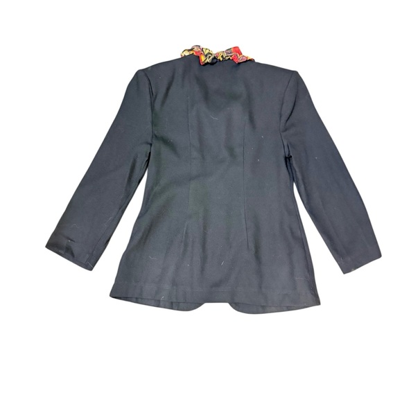 Vintage 90’s Black Blazer and Floral Skirt Set - Picture 3 of 6